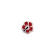 Enameled Zamak Bead Flower 8.8mm Ø1.3mm