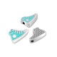 Enameled Zamak Slider Shoe 12x18mm Ø2mm