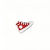 999° Silver Antique Plated/ 5µm/ Red/ White