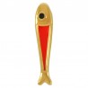 24K Gold Plated/ 0.12µm/ Fluo Red/ Black