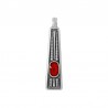 Placcato argento antico 999°/ 5 µm/ Rosso trasparente