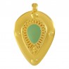 Placcato in oro 24 carati / 0,12 µm / Menta