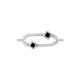 Conector de Metal Zamak Oval Esmaltado 8,8x19,7mm (Ø1,8mm)