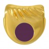 Plaqué or 24 carats / 0,12 µm / Violet