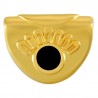 24K Gold Plated/ 0.12µm/ Black