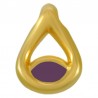 Plaqué or 24 carats / 0,12 µm / Violet