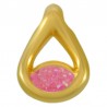 Plaqué or 24 carats / 0,12 µm / Lilas pailleté