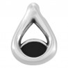 Plaqué argent antique 999°/5 µm/noir