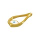 Colgante de Zamak Esmaltado en Forma de Lágrima con ojo Turco 16 x 26,3 mm Ø 2,2 mmφ
