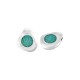 Entrepieza de Metal Zamak Irregular Esmaltado 11,2x13,6mm (Ø2,0mm)