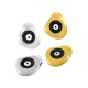 Charm en Zamak Émaillé en Forme de Goutte avec œil Maléfique 11.2 x 13.6 mm Ø 2 mm