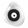 Plaqué argent antique 999° / 5 µm / Noir / Blanc