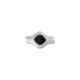 Enameled Zamak Tube Rhombus 15x9.2mm Ø1.7mm
