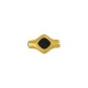 Tube en Zamak Émaillé avec Losange 15 x 9.2 mm Ø 1.7 mm