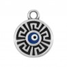 Plata Antigua 999°/ 5 µm/ Azul Cobalto/ Blanco/ Negro