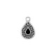Colgante de Metal Zamak Gota Esmaltada 10,4x13,3mm (Ø2mm)