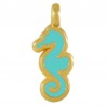 24K Gold Plated/ 0.12µm/ Turquoise