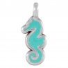 Plaqué argent antique 999° / 5 µm / Turquoise