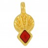 Plaqué or 24 carats / 0,12 µm / Rouge transparent