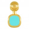 24K Gold Plated/ 0.12µm/ Turquoise