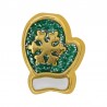 Oro 24K/0,12Μm  Verde Brillante/ Blanco