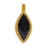 Placcato in oro 24K/ 0,12 µm/ Nero