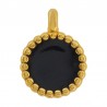 Placcato in oro 24K/ 0,12 µm/ Nero