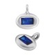 Charm Ovale en Zamak Émaillé ~11X9Mm/3.8Mm