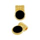 Enameled Zamak Charm Round 8x11mm Ø1.8mm