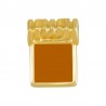 Plaqué or 24 carats / 0,12 µm / Ocre