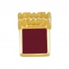 Placcato oro 24K / 0,12 µm / Bordeaux