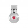 Plaqué argent antique 999° / 5 µm / Magenta