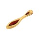 Enameled Zamak Charm Oval 11x48mm/3.5mm Ø2.2mm