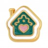 Plaqué or 24 carats / 0,12 µm / Blanc / Vert foncé / Rose
