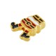 Enameled Zamak Bead Santa's Feet Fireplace15x16mm Ø2.2mm