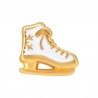 Placcato in oro 24K/ 0,12 µm/ Bianco