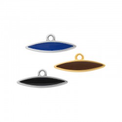 Pendentif en Zamak Émaillé 20 x 5 mm