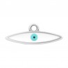 Placcato argento antico 999° / 5 µm / Bianco / Turchese / Nero