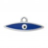 Plaqué argent antique 999° / 5 µm / Bleu / Blanc / Noir