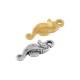 Charm en Zamak émaillé Hippocampe 6 x 13 mm/2,5 mm