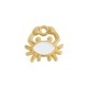 Enameled Zamak Charm Carb 11x10mm/1.9mm