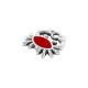 Enameled Zamak Charm Carb 11x10mm/1.9mm