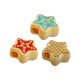 Enameled Zamak Slider Starfish 9mm/4mm
