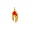 Chapado en Oro de 24 Quilates/ 0,12 µm/ Naranja