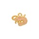 Enameled Zamak Charm Crayfish 12x10mm