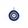 999° Silver Antique Plated/ 5µm/ Navy Blue/ White/ Black