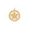 Chapado en Oro de 24 Quilates/ 0,12 µm/ Turquesa Perlado