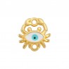 Bañado en Oro de 24 Quilates/ 0,12 µm/ Blanco/ Turquesa/ Negro