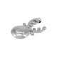 Colgante de Zamak con Cabeza de Ciervo 18 x 34 mm Ø 2,2 mm