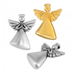 Colgante de Zamak con Forma de Ángel 24 x 30 mm Ø 2,2 mm